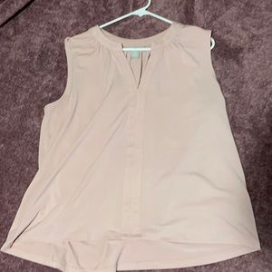 H&M brand. Rose colored business casual blouse. XL